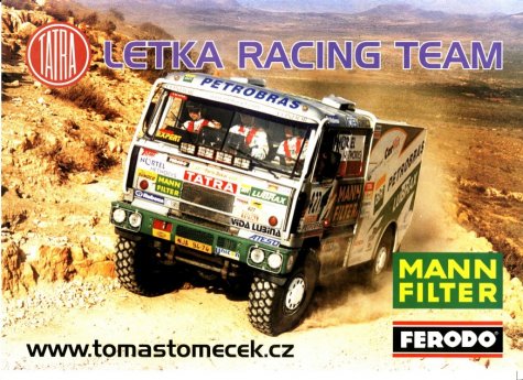 dakar 2001 - tatra 815 letka racing team